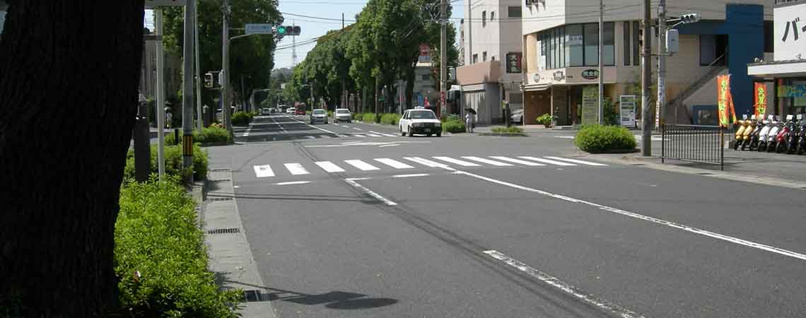 道路拡張工事before1